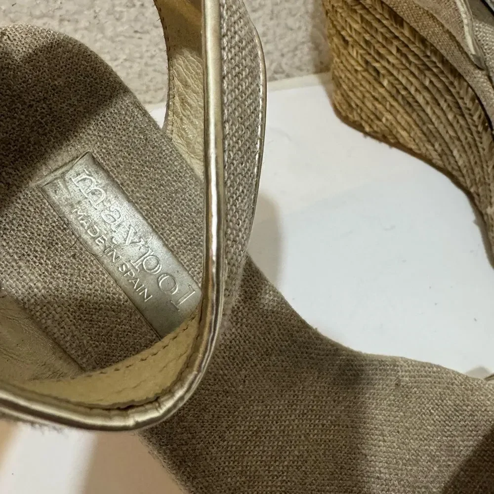 Maypol Espadrille Sandals size 39 made in Spain